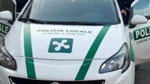 Una pattuglia della Polizia locale