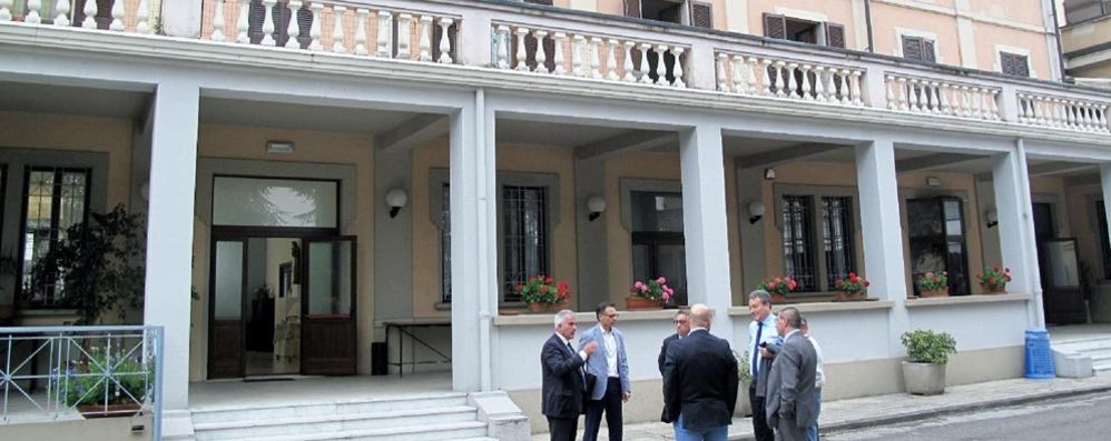 Seregno: l'edificio sede della casa della carità