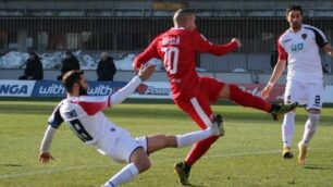 Il gol del momentaneo 1-0 di Barillà