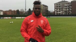 Calcio Ac Monza serie B Mario Balotelli - foto Ac Monza/archivio