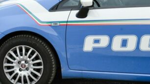 Un arresto della polizia a Monza