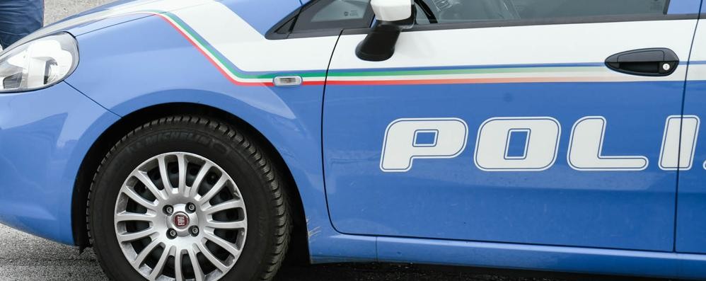 Un arresto della polizia a Monza
