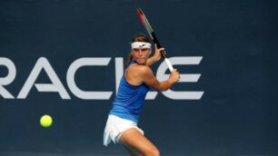 Tennis: Bianca Turati in azione