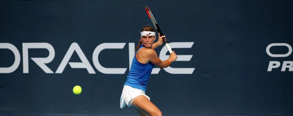 Tennis: Bianca Turati in azione