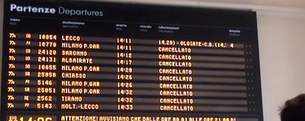 Previsti disagi per i viaggiatori