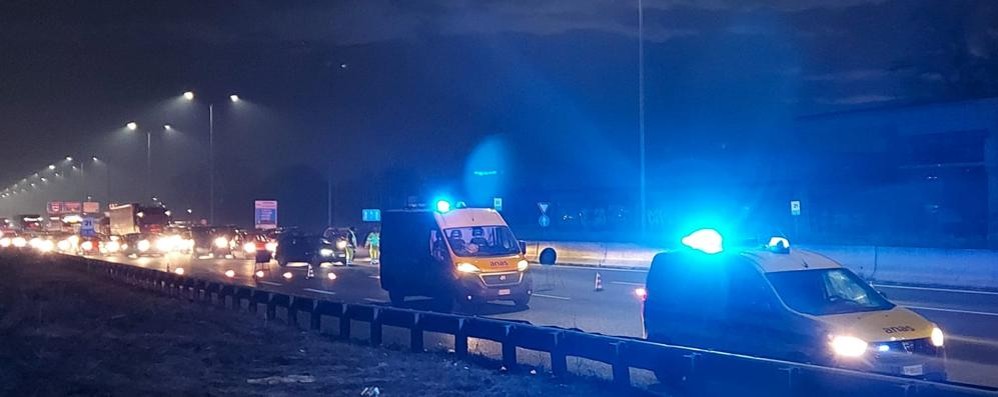 Incidente Statale 36 Seregno nord