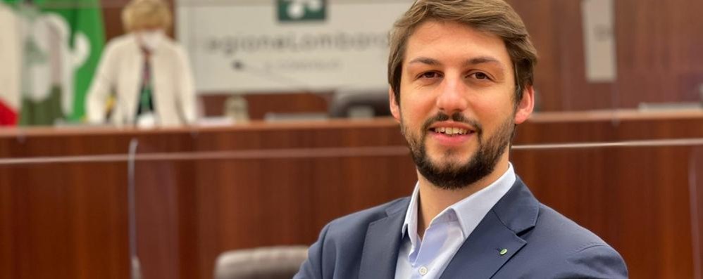 Il consigliere regionale Alessandro Corbetta (Lega)