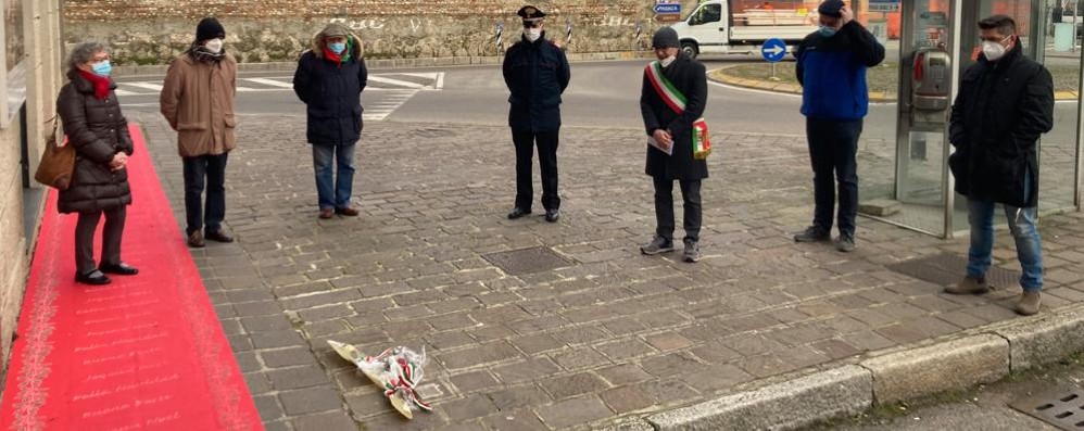 L’omaggio di Villasanta nei luoghi delle pietre di inciampo