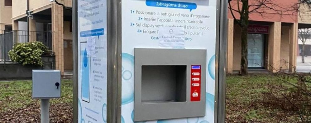 Arcore nuova casetta acqua