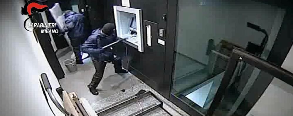 Un assalto a un bancomat
