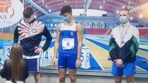 Atletica Andrea Cesana di Lissone bronzo salto in alto agli Italiani Promesse con l'Atletica Vedano