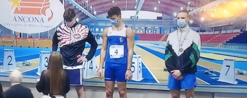 Atletica Andrea Cesana di Lissone bronzo salto in alto agli Italiani Promesse con l'Atletica Vedano