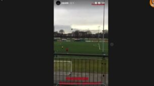Balotelli si diverte: quasi gol nella finestra (aperta)  di Monzello