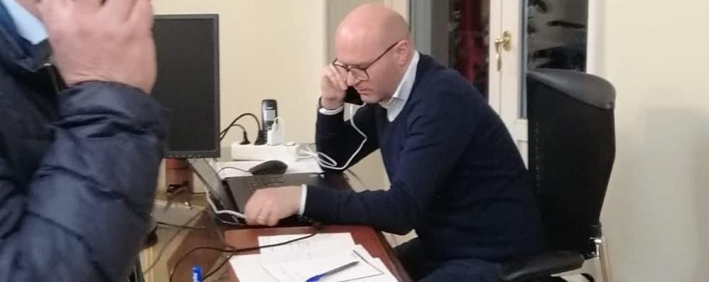 Febbraio 2020: iniziano ad arrivare in municipio a Besana le prime telefonate legate all’emergenza Covid