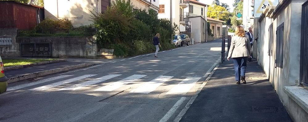 BESANA marciapiede via San Siro a Montesiro