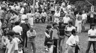 Biassono foto in bianco e nero del progetto di Giancarlo Noli - foto storica pubblicata su facebook