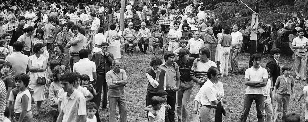 Biassono foto in bianco e nero del progetto di Giancarlo Noli - foto storica pubblicata su facebook