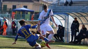 Una azione del Lecco