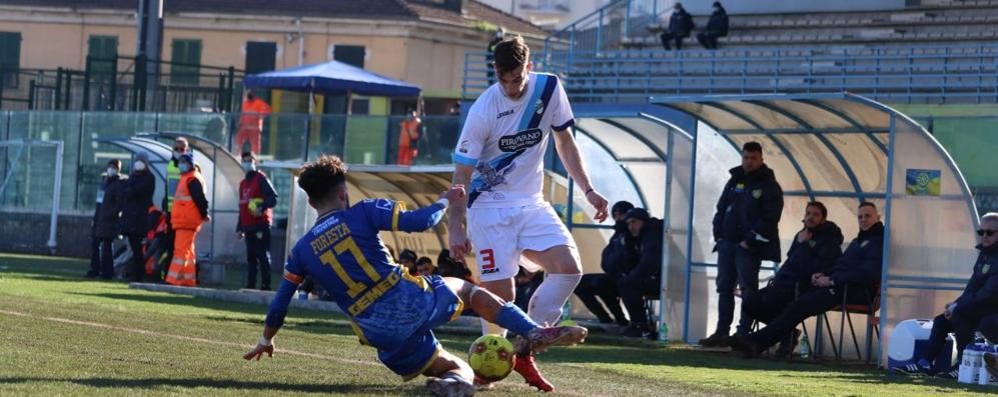 Una azione del Lecco