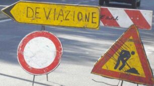 Due giorni di lavori in corso a Carate Brianza in via Sant’Ambrogio