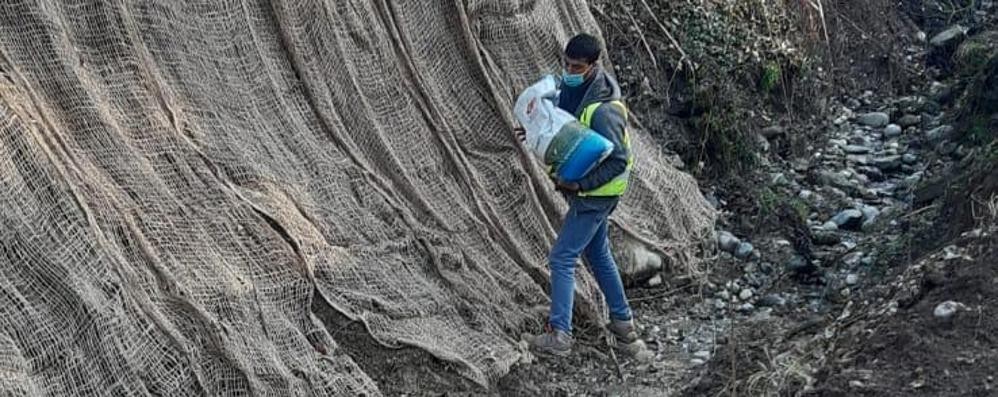 carate: lavori in corso parco fontanelle