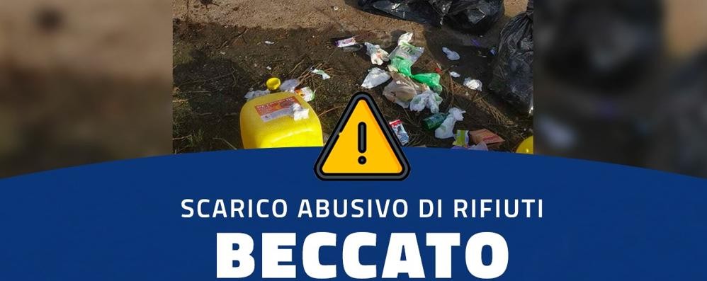 web carate: abbandono rifiuti