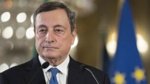 Il presidente del Consiglio dei ministri, Mario Draghi