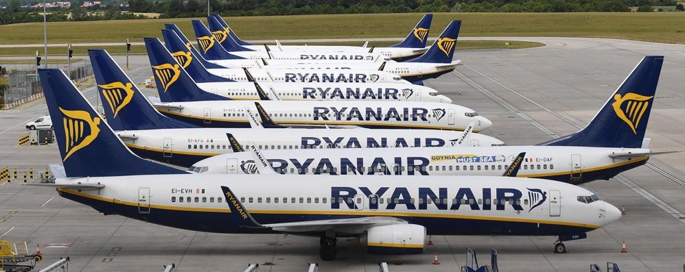 Aerei della compagnia Ryanair