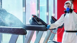 Sanificazione in palestra