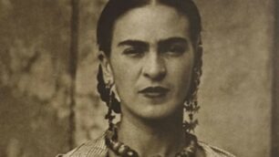 Frida Kahlo in una foto scattata dal padre