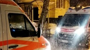 Agrate croce rossa in Moldavia ambulanza