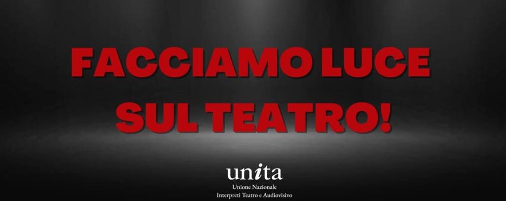 Iniziativa Facciamo luce sul teatro di Unita