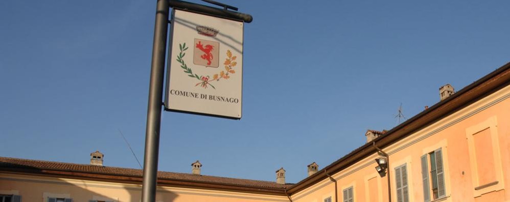 Il municipio di Busnago
