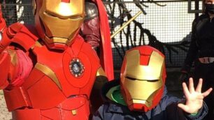 Nicolas e Iron Man