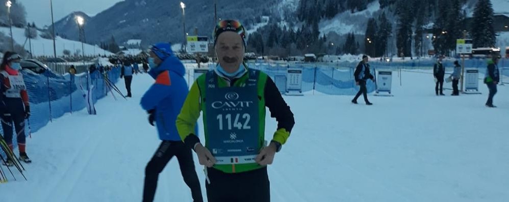 Maurizio Borgonovo alla Marcialonga