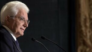 Il presidente della Repubblica Sergio Mattarella