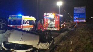 Incidente Statale 36 Carate Brianza nord