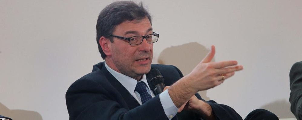 Il ministro Giancarlo Giorgetti