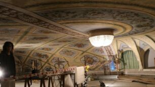 Monza Fine restauri teatrino Villa reale