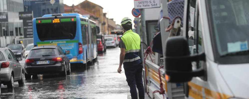 La via Borgazzi