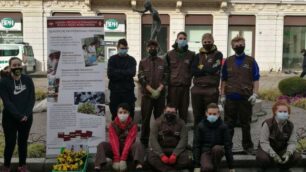 Gli studenti del Borsa all’arengario