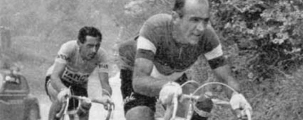 Fiorenzo Magni e Fausto Coppi in azione