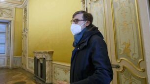 Attilio Navarra alla Villa reale nei giorni del trasloco