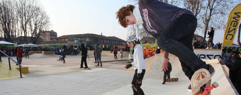 Monza: il vecchio skate park all’ex Macello