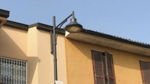 Vimercate illuminazione pubblica piazza Unità d'Italia