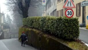 Via Pessina, una di quelle coinvolte dagli afrori
