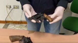 Due revolver reperiti durante l’operazione