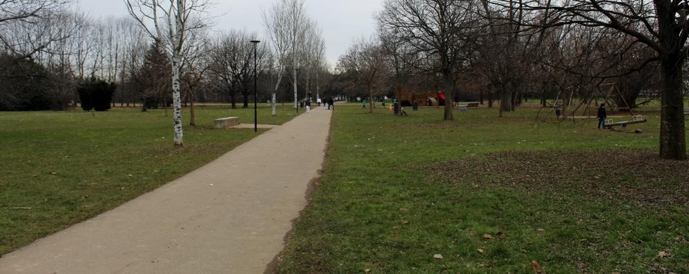 Uno scorcio del parco 2 giugno alla Porada