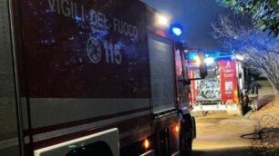 L’intervento dei vigili del fuoco
