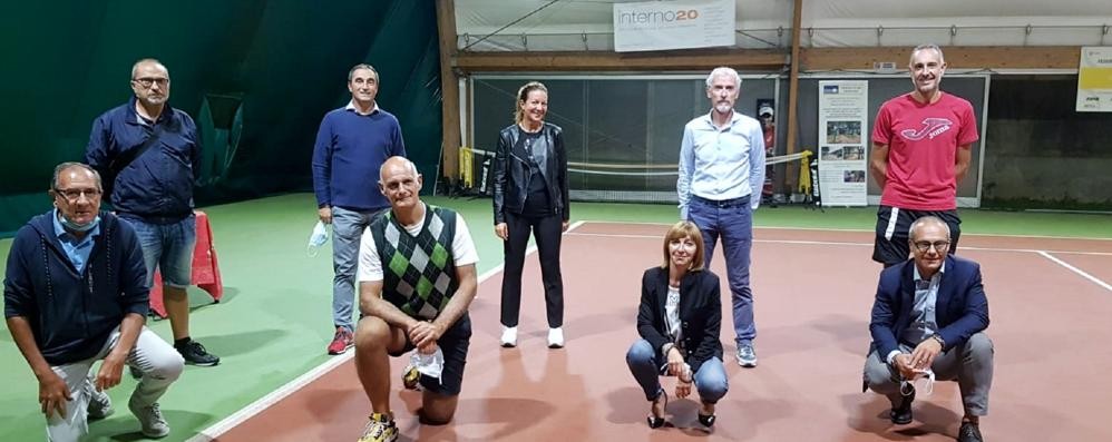 Il direttori del Tennis club Seregno